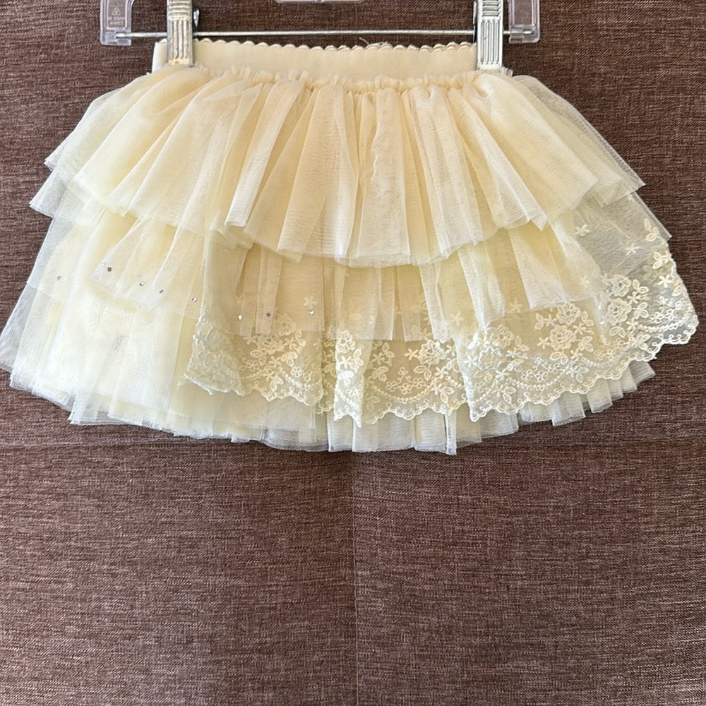 Yellow Tutu Skirt sz 2T